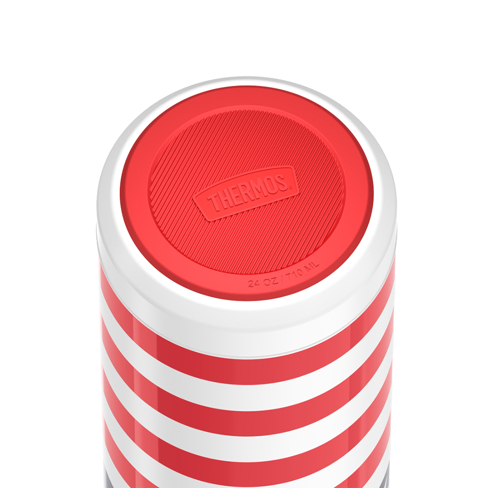 24oz ICON  WATER BOTTLE WITH SPOUT - AMERICAN FLAG - Image 3